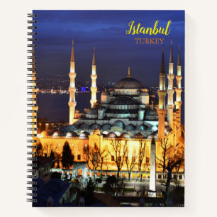 Salutations d'Istanbul Turquie Cahier