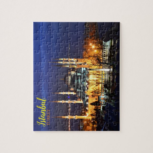 Salutations d'Istanbul Turquie Jigsaw Puzzle (Vertical)