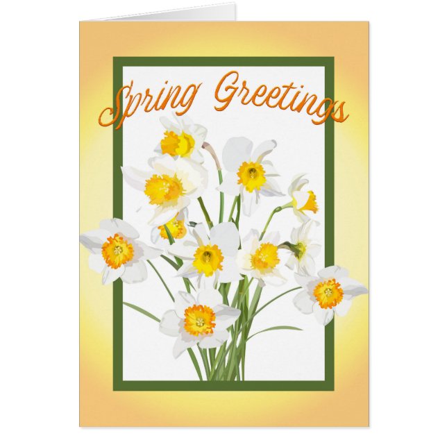 Salutations du printemps (Devant)