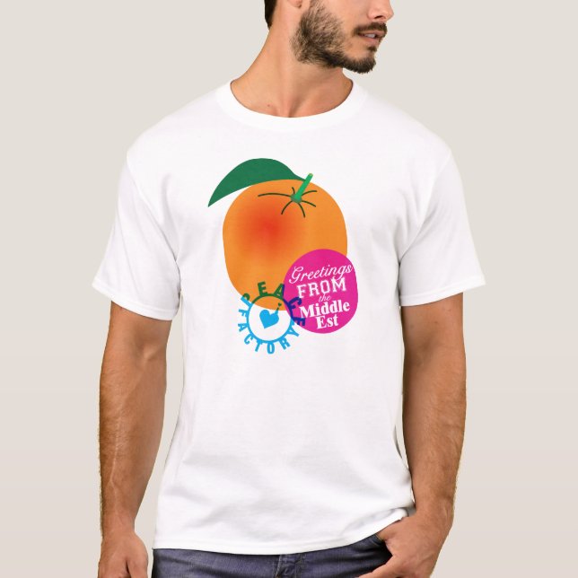 Salutations du T-shirt de Moyen-Orient (Devant)