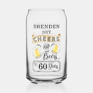 Salutations et bières à 60 ans Anniversaire