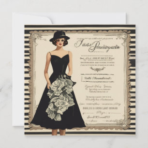 Salutations LBD stylées : Une carte pour n'importe