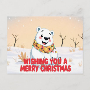 Salutations par carte postale