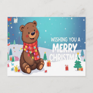 Salutations par carte postale