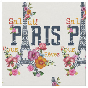 Salute from Paris Fabric