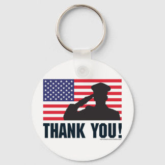 Salute Keychain