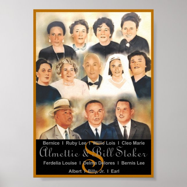 Salute Stoker Style Poster (Front)