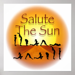 Salute the Sun Poster