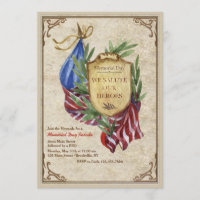 Salute To Our Heroes Invitation