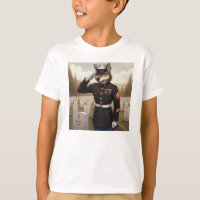 Saluting Marine Corps Wolf