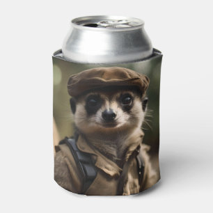 Saluting Silvester the Meerkat: A Veteran's Tale Can Cooler
