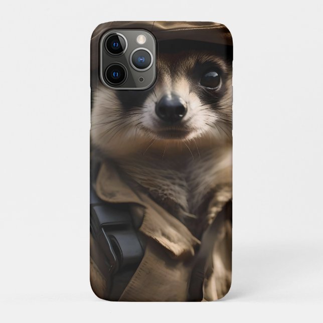 Saluting Silvester the Meerkat: A Veteran's Tale Case-Mate iPhone Case (Back)
