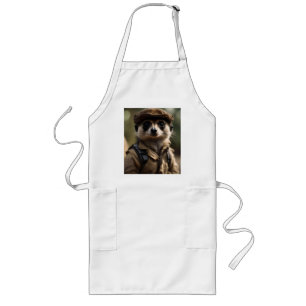 Saluting Silvester the Meerkat: A Veteran's Tale Long Apron