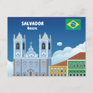 Salvador Brazil Postcard