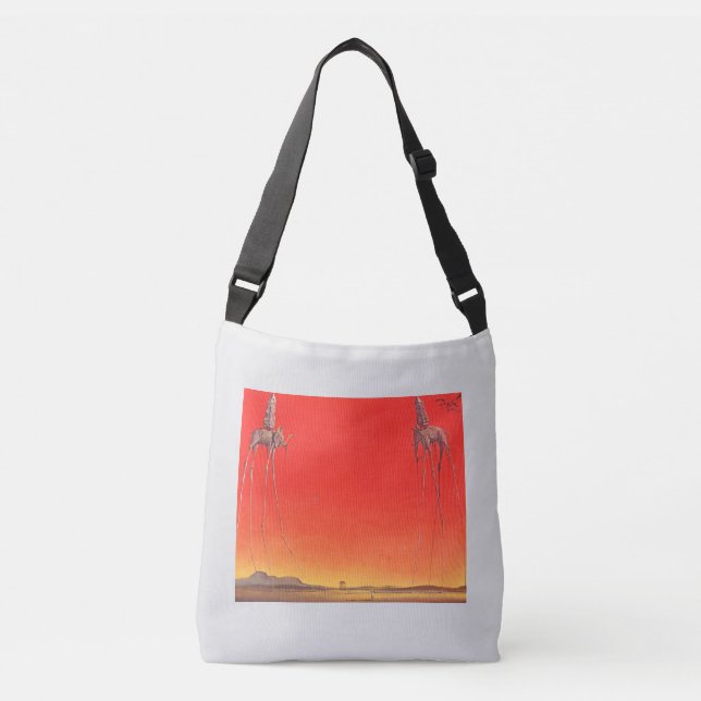 SALVADOR DALI BIOGRAPHIE DU SAC DE CROSSBODY (Devant)