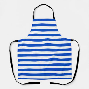 Salvador honduras flag stripes country pattern blu apron