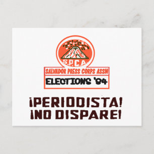 Salvador Press Assn 1984 Postcard