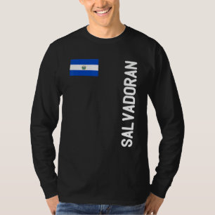 Salvadoran Flag And El Salvador Roots T-Shirt