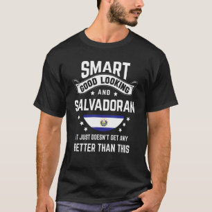 Salvadoran Flag Native Pride El Salvador Roots T-Shirt