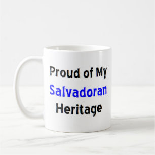 salvadoran heritage coffee mug