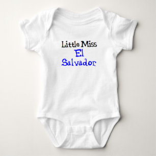 salvadoran little miss baby bodysuit