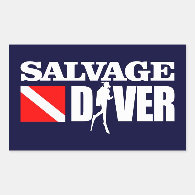 Salvage Diver 2 Sticker (Front)