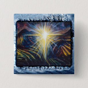 Salvation 2 Inch Square Button