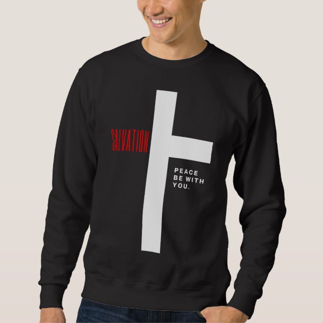 Salvation blk Sweatshirt (Front)