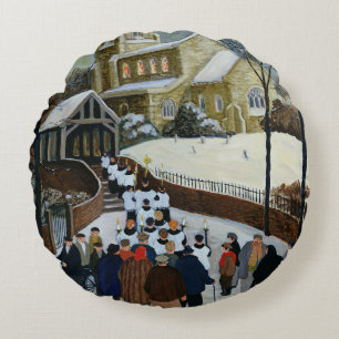 Salvation Day Round Pillow