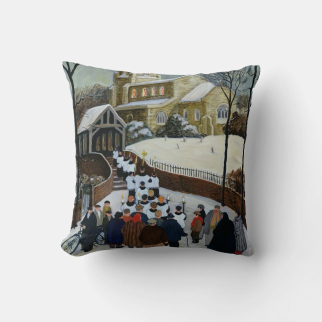 Salvation Day Throw Pillow (Front)