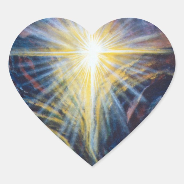 Salvation Heart Sticker (Front)