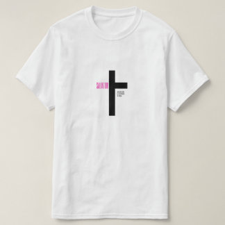 Salvation Jesus love cross tee, minimalist design T-Shirt