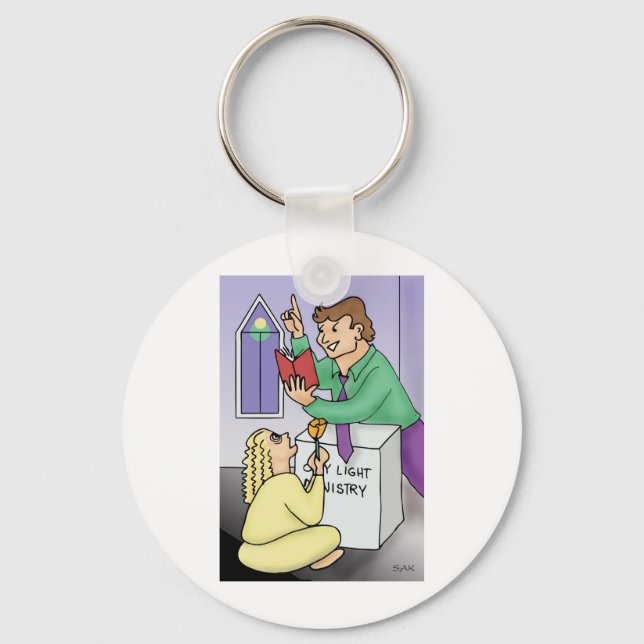 Salvation Keychain (Front)
