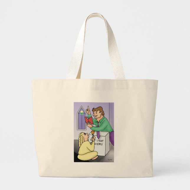Salvation Large Tote Bag (Front)