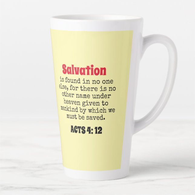 salvation  latte mug (Right)