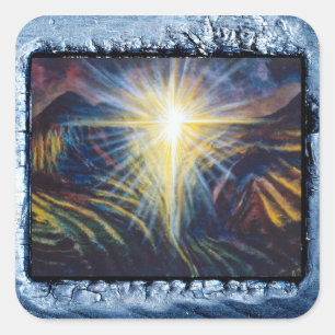 Salvation Square Sticker