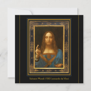 Salvator Mundi 1500 Leonardo da Vinci