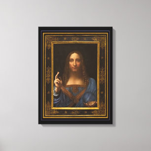 Salvator Mundi 1500 Leonardo da Vinci Canvas Print