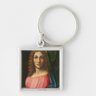 Salvator Mundi, c. 1515 (oil on panel) Keychain