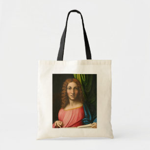 Salvator Mundi, c. 1515 (oil on panel) Tote Bag