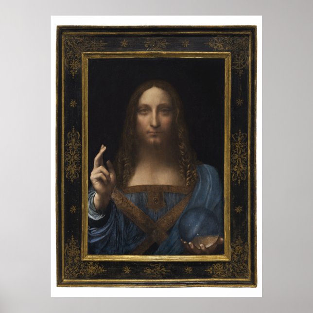 Salvator Mundi Fine Art Poster Print (Front)