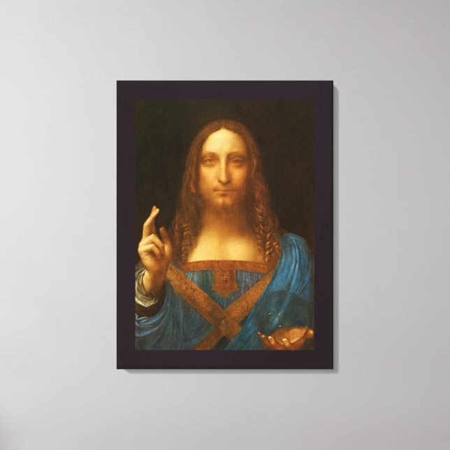 SALVATOR MUNDI FINE ART PRINT  (Front)
