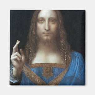 Salvator Mundi, Jesus Christ, Leonardo da Vinci Magnet