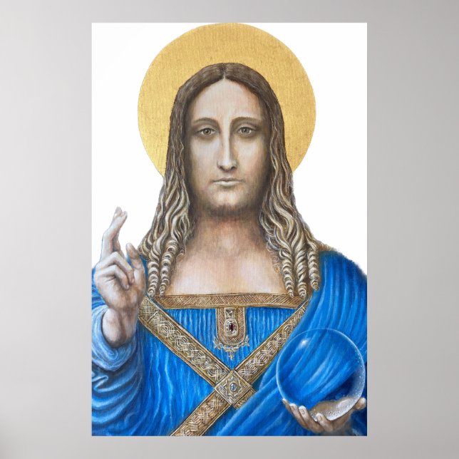 Salvator Mundi  Poster (Front)