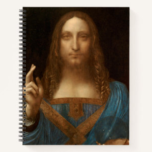 Salvator Mundi (Saviour of the World) (da Vinci) Notebook