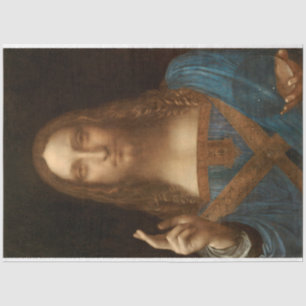 Salvator Mundi (Saviour of the World) (da Vinci) Tissue Paper