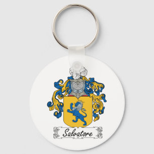 Salvatore Family Crest Keychain