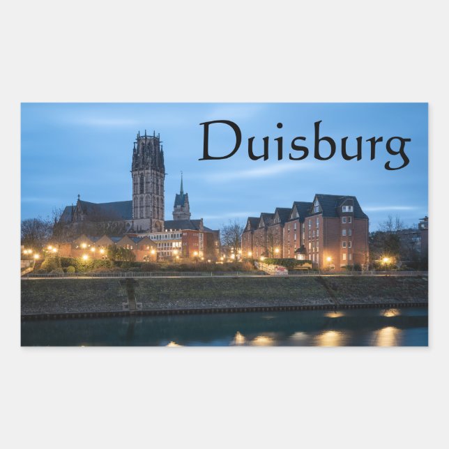 Salvatorkirche Duisburg Sticker (Front)