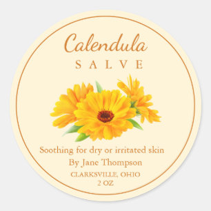 Salve de Calendula / Étiquette de balm