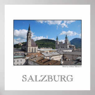 salzbourg, autriche Poster